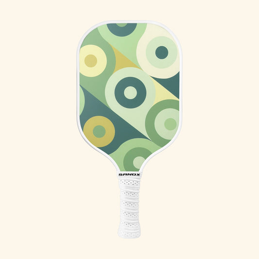 1PC Charleston Pattern Unisex Pickleball Paddle – Cold-Pressed Fiberglass Surface, PP Honeycomb Core, Waterproof Edge Guard, Sweat-Resistant Grip, USA Pickleball Approved – Perfect for Thanksgiving and Independence Day Celebrations